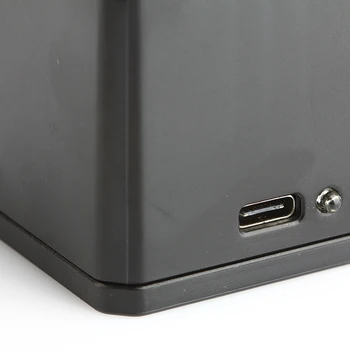 3 Moduri de Încărcător de Baterie pentru GoPro Hero 5 cu Încărcare USB Tip-C 3.0 Cablu Cutie de Depozitare Taxa Caz GoPro Accesorii Clearance-ul