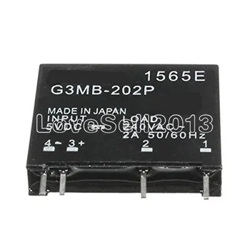 10BUC Modul Releu G3MB-202P G3MB 202P DC-AC PCB SSR În 5V DC Out 240V AC 2A Solid state Relay Module Pentru Arduino