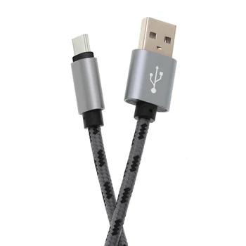 2M Cablu USB-C pentru Xiaomi A1 Tip C Cablu de Încărcare de Transmisie de Date USB de Tip C Nailon Țesute Cablu USB pentru Samsung S9 S8 Plus