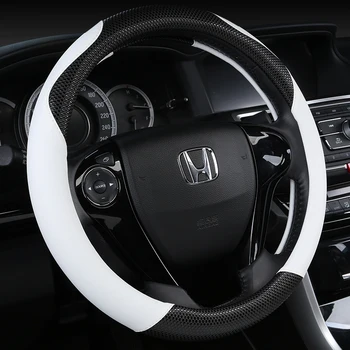 Piele Volan Masina se Acoperă Dimensiunea Personalizate pentru Honda Civic 2016 ~ 2019 2020 a 10-a Generație de Înaltă Calitate