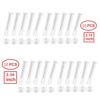 10buc Plastic Piscină Comună Pin și Sigiliu pentru Intex 13ft-24ft Cadru Metalic Piscine cu Garnituri de Cauciuc Piscină Piese de schimb