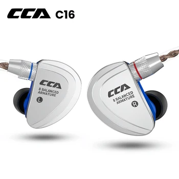 CCA C16 8BA HIFI În Ureche Căști Monitor Cu Cablu Detașabil