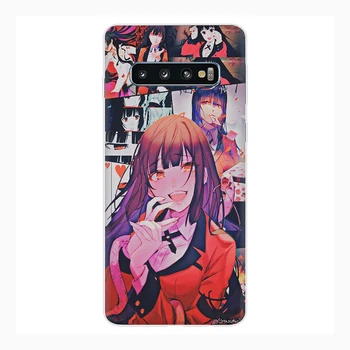 Nebun de Entuziasm Manga Kakegurui Caz Transparente pentru Samsung S7Edge S8 S9 S10 S20 Plus S10 Lite S20 Ultar Nota 8 9 10 Lite Plus