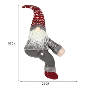 Mai Nou Drăguț De Crăciun Bradului Gnome Jucării De Pluș Unic Xmas Party Acasă Decorative Papusa