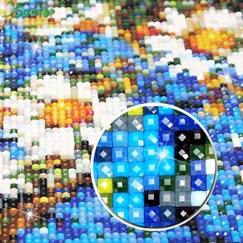 YOGOTOP DIY Diamant Tabloul Complet Broderie 5D Patrat/Rotund Burghiu Mozaic decor de Perete Univers Planeta Pamant Peisaj 5pcs ML642