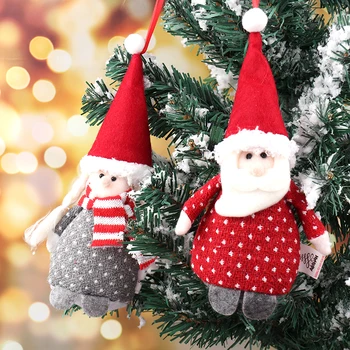 Pomul De Crăciun Pandantiv Ornamente Drăguț Păpușă De Cârpă Îngerașul Papusa Cadou De Crăciun