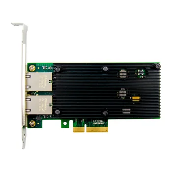 PCIe X4 cu Dublă 10GbE RJ45 Server de Rețea NIC Card PCIe 10 Gigabit Ethernet server placa de retea X550 chipset 10G LAN 10000M