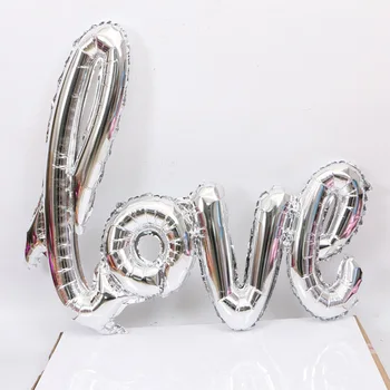 Mare DRAGOSTE de Aluminiu Balon Celebrare Nunta de Decorare Ziua Îndrăgostiților, Ziua Mamei, Ziua de naștere Partidul Decor Baloane