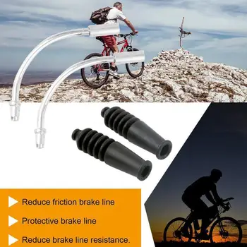 În 2020, Noi V Frână Taitei Mâneci din material Plastic Cizme Protector Furtun de Munte Îndoire Tub de Cablu MTB Ghid de Instrumente Conducta de Accesorii pentru Biciclete