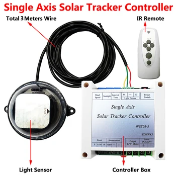 Solar de Urmărire Urmăriți 1KW Complet Singură Axă Solar Tracker W/ 16