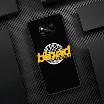 Frank Blond Ocean Telefon Caz Capacul Coca Pentru Xiaomi Mi A2 A3 8 9 SE 9T 10 10T Pro Lite Ultra Poco X3 negru Coque Destul de
