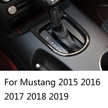 Mașină de Viteze Capacul Panoului Ornamental Autocolant pentru Ford Mustang 2016 2017 2018 2019