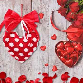 Ziua îndrăgostiților Decor Inima Coronita Usa Cuier de Perete Decor Nunta Bedroom Family Home Decor Agățat Decoratiuni 2021
