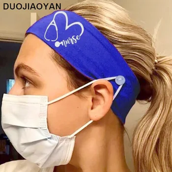 Femei Noi Personalizate Imprimate de Păr Banda de Lapte Nou-mătase Butonul Mască de Păr Banda de Sport Yoga Cap Cu Femei Accesorii de Par Drăguț