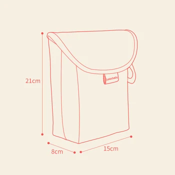Moda de imprimare umed, sac lavabil Saci de Scutec reutilizabil cârpă uscată scutec scutece geanta ocupa wetbag rezistent la apa pentru sugari lucruri organizator