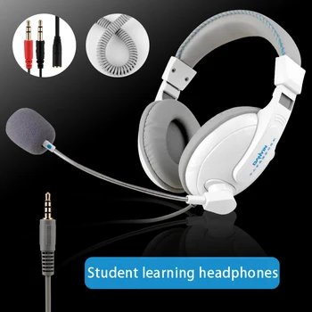 Fierbinte Danyin Muzica Electronica D3000 Cască Copii Elevii de limba engleză auzim Doar cu Cască cu Microfon cu Reducerea Zgomotului