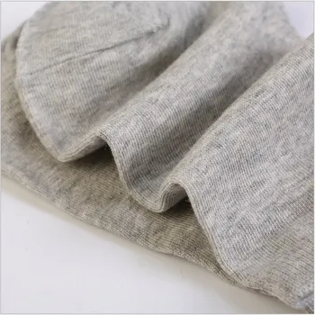 2021 noua fabrica de gri alb-negru solid de culoare șosete glezna șosete trendy socks 5 perechi/bucata