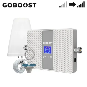 GOBOOST LTE 2G 4G 900MHz 1800MHz Telefon Mobil Amplificator de Semnal Celulare Amplificator Dual Band