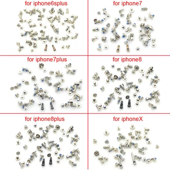 10sets telefon Mobil de întreținere accesorii Kit Complet cu Șurub pentru iPhone 6Splus 7 7plus 8 8plus x