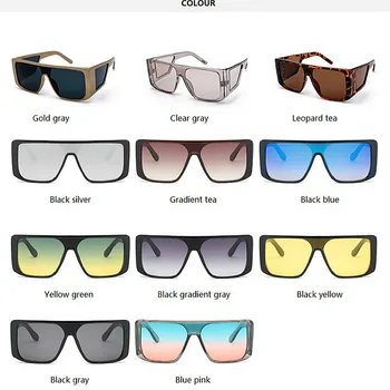 Ochelari de Soare Femei 2019 Brand de Lux oculos gafas de sol epocă Supradimensionate glasse Dreptunghiulară ochelari de Bărbați ochelari de Soare okulary