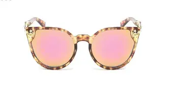 Moda ochelari de Soare pentru Femei Brand de Lux de Designer Clasic Craniu Ochelari de Soare Pentru Femei UV400 Anti-Reflexie de sex Feminin