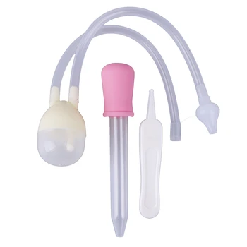 3PCS/Set Igienic în condiții de Siguranță Muc de Demontare a Ajuta Copilul Respira Baby Aspirator Nazal Sanitare Instrument de Gura de Aspirație Nasul Curat