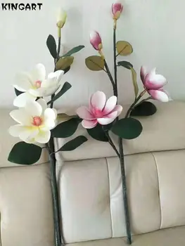 Flori Artificiale Magnolia Handmade Flori De Mătase Decor Fals Flori Artificiale Flori Living Hotel Masa Decor De Masă 145909518