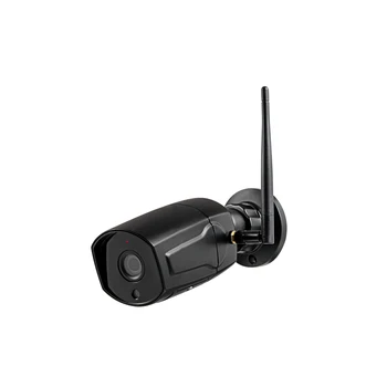 2.0 mp Hd 1080p Wifi Camera Ip Bullet Exterior Impermeabil de Detectare a Mișcării Cu Card de 32g Power Metal Negru ping Fierbinte de Vânzare