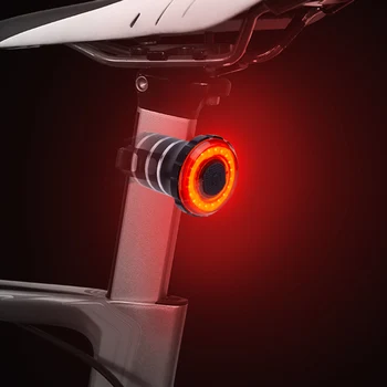 ZTTO MTB Drumul Moutain Bike Bicicleta rezistent la apa far Bicicleta Fata-Spate, USB Reîncărcabilă în condiții de Siguranță de 30 de LED-uri 100 Lumen Lumina WR25
