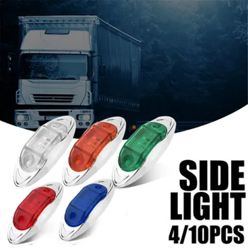 Accesorii auto 10-30V Lumini LED 6 Led-uri Laterale Lumini de poziție Lumini de Avertizare Indicator Lumini de Siguranta Lumini pentru Camion, Van Pickup