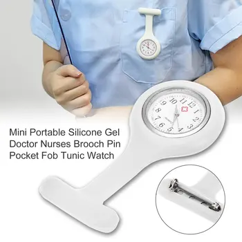 Portabil Mini Silicon Doctor, Asistente Medicale Buzunar Nurself Ceas De Ceas Mai Multe Culori Brosa Pandantiv 5 Culori 2020