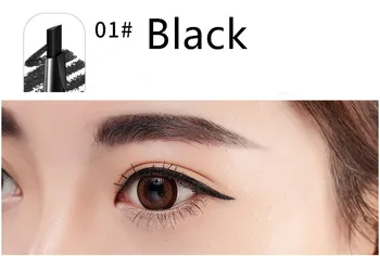 3 În 1 Sprâncenele Ochi Set pentru Femei Automată Impermeabil Creion Sprancene Creion pentru Sprâncene + Praf + Perie Pigment Maro Negru Kit pentru Sprâncene