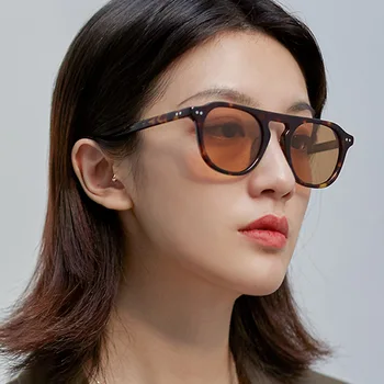 AARRTT Design de Brand Polarizat ochelari de Soare Barbati Femei Driver Nuante de sex Masculin Epocă Ochelari de Soare Barbati Spuare Oglindă Vara UV400OculoS