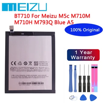 Meizu Original 3060mAh BT710 Baterie Pentru Meizu M5c M710M M710H M793Q Albastru A5 Baterii de Telefon Mobil+instrumente Gratuite