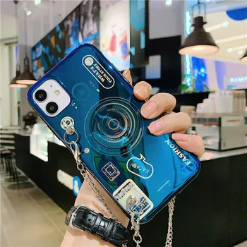 Crossbody metal curea aparat de Fotografiat telefon caz pentru Huawei honor 30 20 Pro 10 V30 V20 8X 9X X10 30 de ani play4T lucios cazuri Suportul capacului