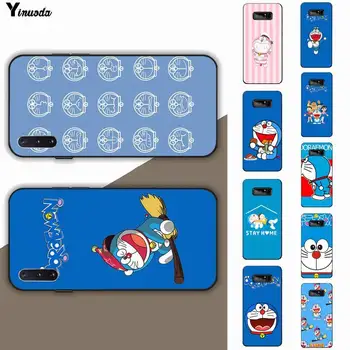 Yinuoda Japonia Anime Doraemon Personalizate Caz Telefon Moale pentru Samsung nota 3 4 5 7 8 9 10 10pro lite plus M10 M20 opus vivo