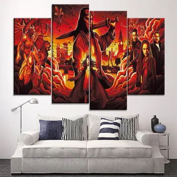 Filmul Hellboy Keyar Poster Moderne Canvas HD opera de Arta de Imprimare de Tip 1 Bucata Stil Tablou de Perete Camera de zi Acasă Decorative