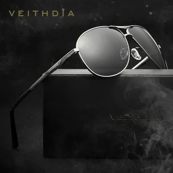 VEITHDIA 2020 Bărbați ochelari de Soare Polarizat UV400 Conducere Ochelari de Soare de sex Masculin de Acoperire Oglinda Ochelari Ochelari de Accesorii Pentru Barbati 2556