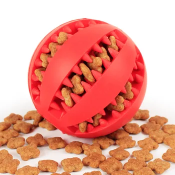 Amuzant Câine de Companie, Jucării de ros, Netoxic Musca Rezistent Minge de Jucărie pentru Câini Hrană pentru căței Trata Alimentator de Curățare Dinte Mingea Teddy Yorkie