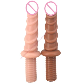 FAAK Unisex Cu Mâner Mare Fir Vibrator Femeie G-spot Stimularea sex Masculin, Prostata pentru Masaj Anal Plug Adult Produse Sex Shop