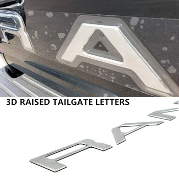 Hayon Introduce Litere pentru Ford Ranger 2019 2020, 3D Ridicat & Decalcomanii de Litere, Hayon Embleme