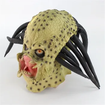 Alien vs Predator Mască de Latex Cosplay Filmul Predator Halloween Teroare Masca Prop