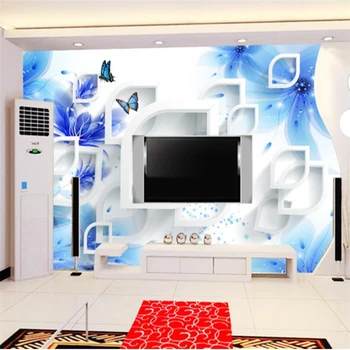 Wellyu обои papel de parede para quarto tapet Personalizat Visele 3D TV de perete de fundal papel de parede para quarto tapety