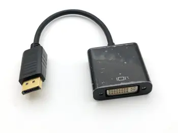 10buc DisplayPort la DVI Adaptor Convertor de sex Masculin la Feminin Suport 1080P pentru Monitor Proiector PC-ul de Afișare