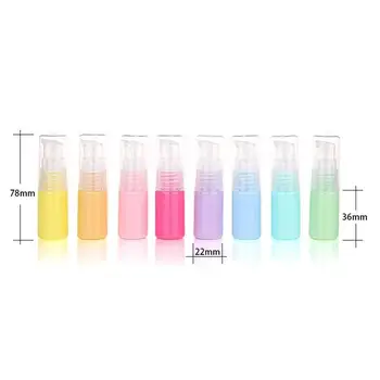 10ml Sticle Returnabile de Călătorie pline de culoare din Plastic Parfum Gratuit Atomizor Și Sticla Goală în condiții de Siguranță Toxice Mic Spray K7V2