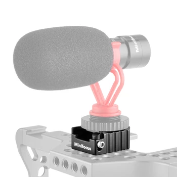 Rece Pantof Adaptor de Montare cu Anti-off Buton de Siguranță Pentru Camera Cage Monitor Mâner Placă Microfon video Flash de lumină Muntele