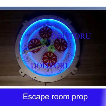 Takagism jocuri Escape room ceas generator de lumina deschide de blocare viața reală escape room prop