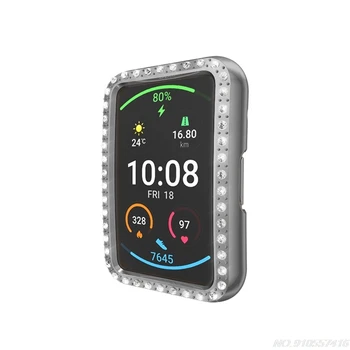 Colorate Stras Bara Hybrid Shell PC Watch Acoperi Caz Pentru HUAWEI Watch Fit Band Inteligent Protector D23 20 De Dropshipping