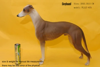 Hot toys: Ogar Greadog câine model de simulare de Animale pentru copii jucarii copii educative elemente de recuzită