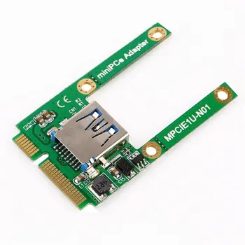 Verde 51*29*7mm 4g Mini PCI-E Slot pentru Card de Expansiune pentru Interfata USB 2.0 Adaptor Riser Card Eletronic Compatibil cu USB1.1